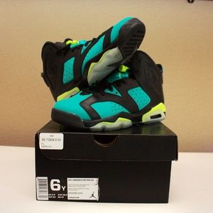 Brand New Nike Air Jordan 6 Retro "Volt Ice"